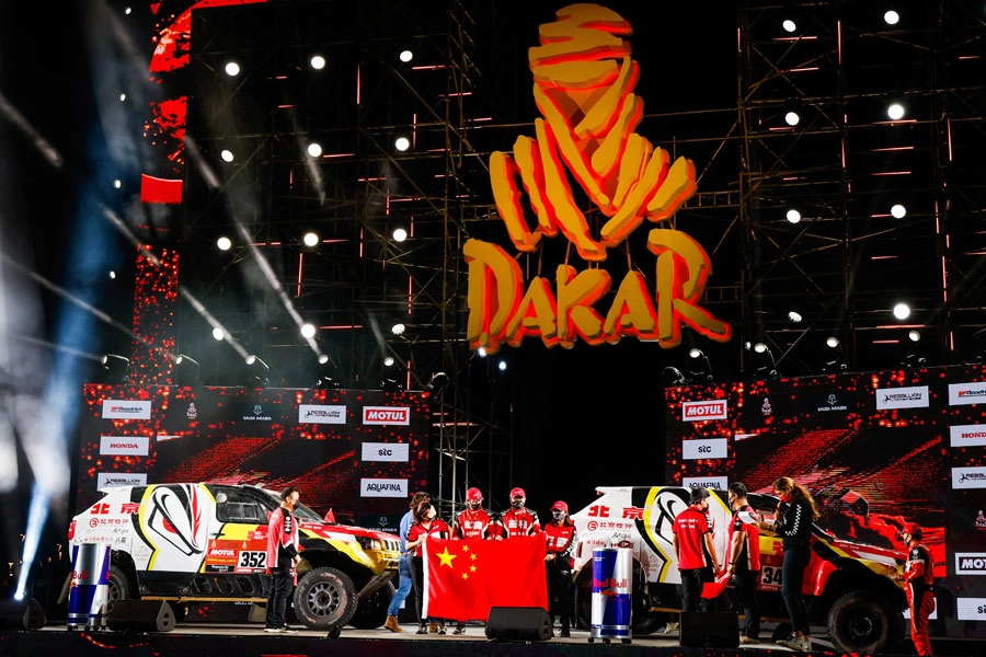 BAIC ORV  أنهى  2021 DAKAR RALLY بشكل مثالي