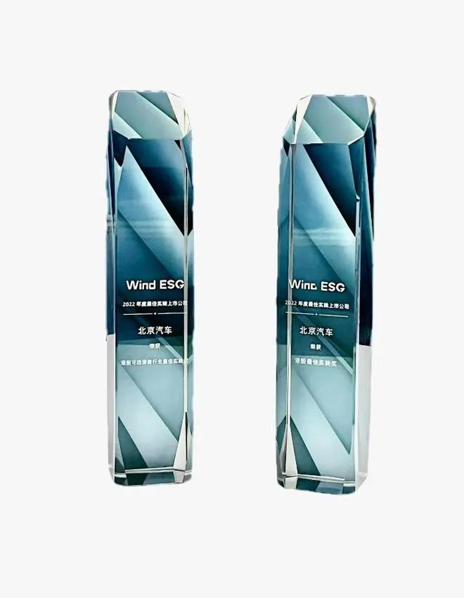 BAIC GANA EL 2022 PREMIO WIND ESG A MEJORES PRÁCTICAS EN LA BOLSA DE HONG KONG, RECIBIENDO LA CALIFICACIÓN AA